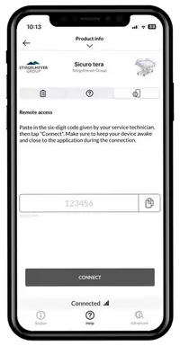 OneConnect-App Bett Übersicht OneConnect-App Übersicht an Informationen zum Bett